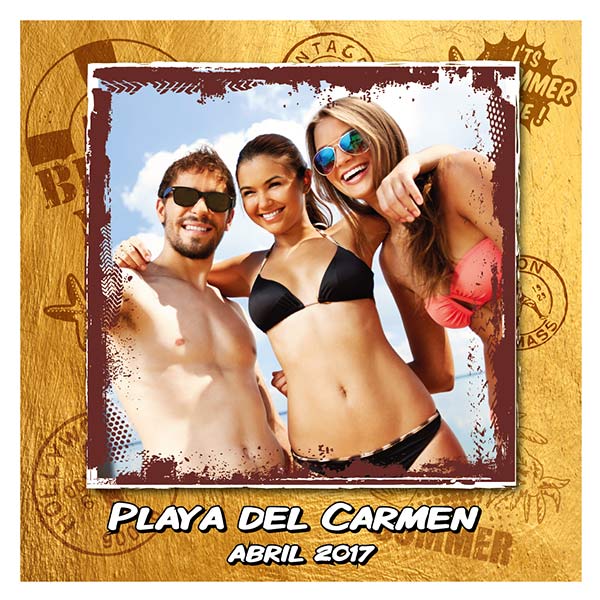 Marco para fotos estilo informal