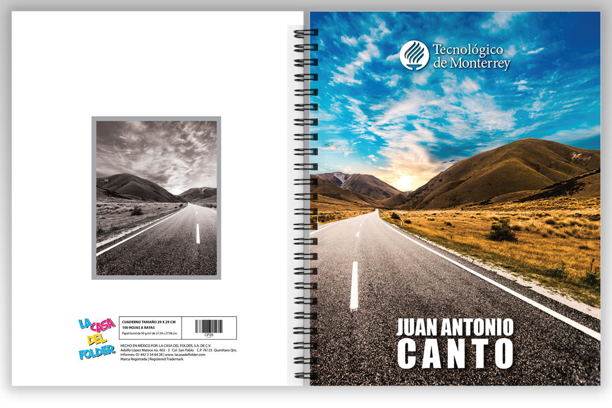 Cuaderno Personalizado Escolar